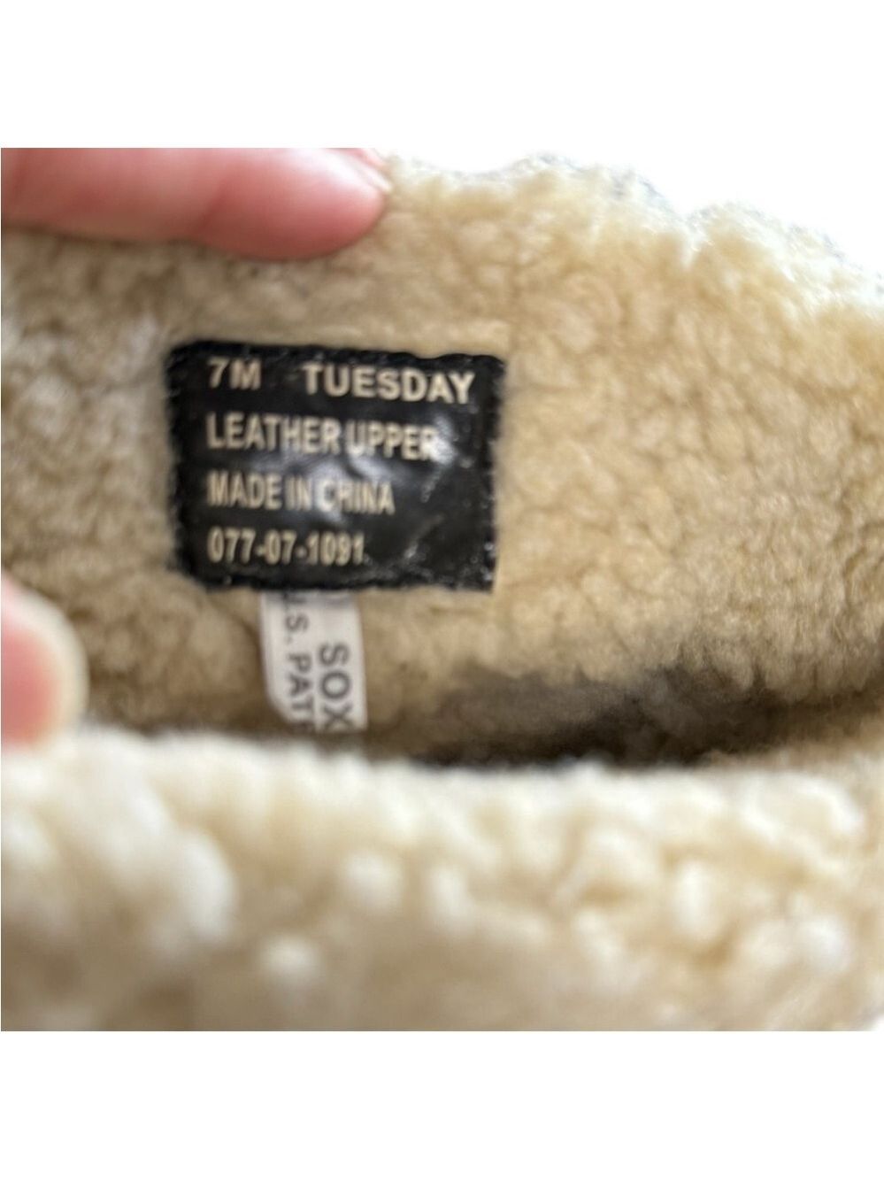 Tuesday Shearling Lined Suede Boots 7M - Picture 4 of 8